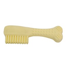 Homepet Foam TPR Dental / Игрушка Хоумпет для Щенков Зубная щетка желтая