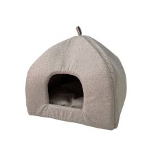 Homepet Melange / Лежак избушка Хоумпет для домашних животных мягкий Жаккард 42 х 42 х 50 см
