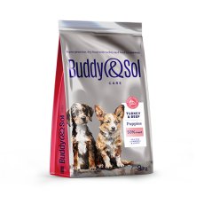 Buddy Sol Care Puppies Turkey & Beef / Сухой корм Бадди Сол Кэа для Щенков Индейка говядина