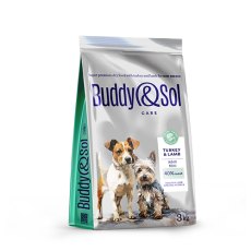 Buddy Sol Care Adult Mini Turkey & Lamb / Сухой корм Бадди Сол Кэа для взрослых собак Мелких пород Индейка ягненок