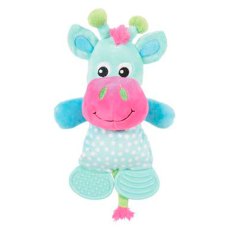 Zolux Puppy / Игрушка Золюкс для Щенков Корова с резиновыми вставками Плюш