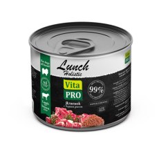 Vita Pro Lunch / Влажный корм Консервы Вита Про для собак Ягненок с бурым рисом (цена за упаковку)