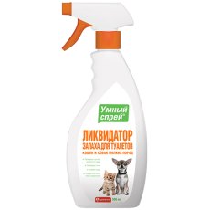 Apicenna УМНЫЙ СПРЕЙ ликвидатор запаха для кошек и собак мелких пород