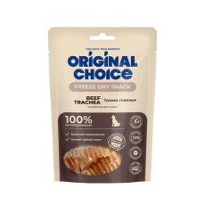 Original Choice Freeze Dry Snack / Лакомство Ориджинал Чойс для собак Трахея говяжья