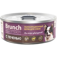 Brunch / Консервы Бранч для собак с Печенью (цена за упаковку)