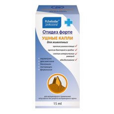 Pchelodar Отидез форте Ушные капли для лечения отитов для собак и кошек