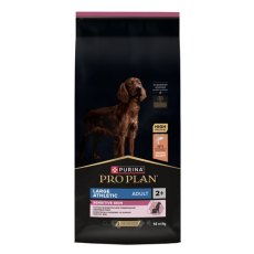 PRO PLAN OPTI DERMA / Сухой корм ПРО ПЛАН для взрослых собак крупных пород с атлетическим телосложением чувствительной кожей с лососем
