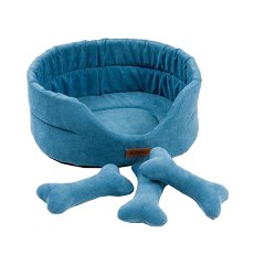 Katsu Yohanka Sun / Лежак Катсу для животных Лазурный