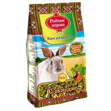 Родные Корма / Корм с Овощами для Кроликов