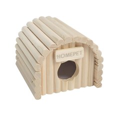 Homepet / Домик Хоумпет для мелких грызунов деревянный Ракушка