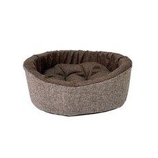 Homepet Wool / Лежак Хоумпет для домашних животных Жаккард Коричневый