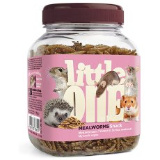 Little One Snack Mealworms / Лакомство Литтл Уан для всеядных грызунов Мучной червь