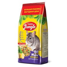 Happy Jungle 5in1 Daily Menu / Корм Хеппи Джангл для Шиншилл