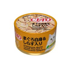 Inaba Cat Ciao / Консервы Инаба для кошек Тунец Магуро (цена за упаковку)