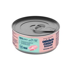 Original Choice Monoprotein Adult Mini / Влажный корм Ориджинал Чойс для собак мелких пород Кролик 100% (цена за упаковку)