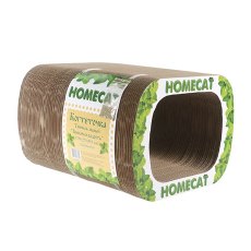 Homecat Кошачья Радость / Когтеточка Хоумкэт для кошек Малый Тоннель Гофрокартон