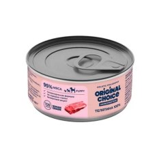 Original Choice Monoprotein Puppy / Влажный корм Ориджинал Чойс для щенков Телятина 100% (цена за упаковку)