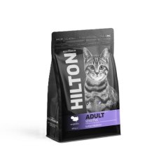 Hilton / Сухой корм Хилтон для взрослых кошек с Чувствительным пищеварением с Индейкой