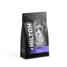 Hilton / Сухой корм Хилтон для взрослых собак Мелких пород Гипоаллергенный с пребиотиками с Индейкой