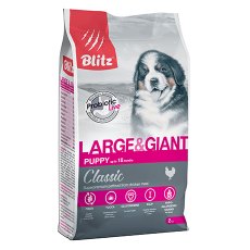 Blitz Puppy Classic Large & Giant Breeds Chicken / Сухой корм Блиц для Щенков Крупных и Гигантских пород Курица