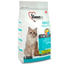 1st Choice Healthy Skin & Coat / Сухой корм Фёст Чойс для кошек Здоровая кожа и Шерсть Лосось