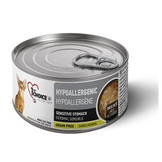 1st Choice Hypoallergenic Sensitive Stomach / Беззерновые консервы Фёст Чойс для кошек с Чувствительным пищеварением  Утка с Картофелем и Тыквой (цена за упаковку)