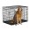 MidWest iCrate Double Door Dog Crate / Клетка Мидвест 2 двери Черная