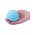 Playology Squeaky Chew Ball / Игрушка Плэйолоджи для собак хрустящий жевательный мяч с пищалкой и с ароматом арахиса Голубой
