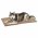 MidWest Quiet Time Taupe Micro Terry Pet Bed(Crate) / Лежанка Мидвест Плюшевая Бежевая