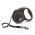 flexi Black Design S tape 5 m, for dogs up to 15 kg / Рулетка флекси для собак весом до 15 кг, лента 5 м