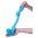 Playology Dri-tech Rope / Игрушка Плэйолоджи для собак жевательный канат с ароматом арахиса Голубой