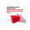 Playology Puppy Sensory Ball / Игрушка Плэйолоджи для Щенков сенсорный плюшевый мяч с ароматом говядины Красный