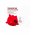 Playology Puppy Sensory Ball / Игрушка Плэйолоджи для Щенков сенсорный плюшевый мяч с ароматом говядины Красный