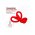 Playology Tough Tug Knot / Игрушка Плэйолоджи для собак жевательный канат с ароматом говядины Красный