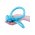 Playology Tough Tug Knot / Игрушка Плэйолоджи для собак жевательный канат с ароматом арахиса Голубой