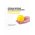 Playology Squeaky Chew Ball / Игрушка Плэйолоджи для собак хрустящий жевательный мяч с пищалкой и с ароматом курицы Желтый