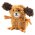 Aromadog Rescue / Игрушка Аромадог для собак Собачка кругляш с пищалкой Рыжий