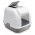 IMAC My Cat / Туалет Аймак для кошек Закрытый Бело-серый
