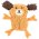 Aromadog Rescue / Игрушка Аромадог для собак Собачка кругляш с пищалкой Рыжий