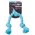 Playology Dri-tech Rope / Игрушка Плэйолоджи для собак жевательный канат с ароматом арахиса Голубой