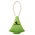 Mr.Kranch / Игрушка Мистер Кранч для собак Мелких и Средних пород Елочка с канатом и пищалкой Зеленая