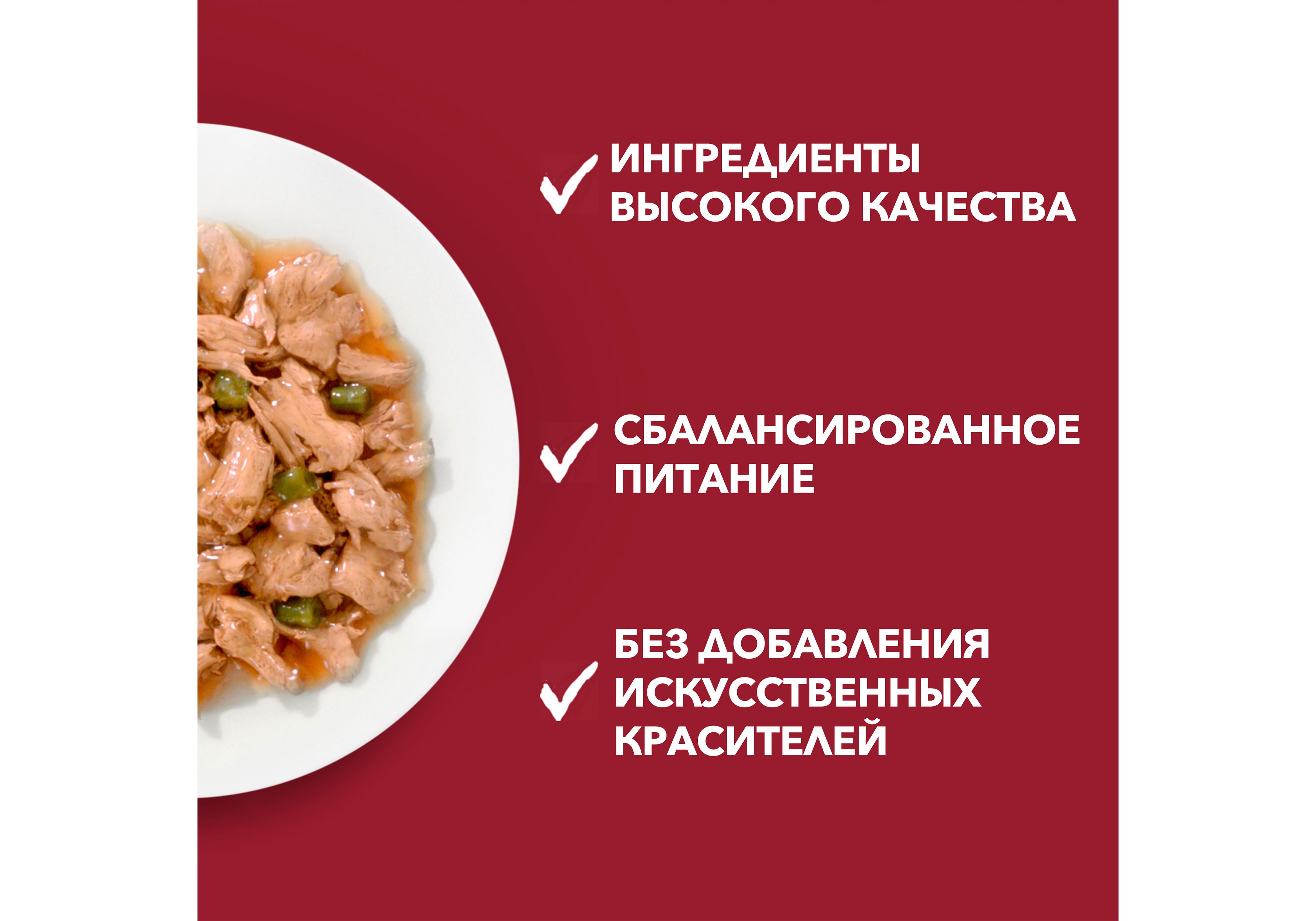 PURINA ONE MINI / Влажный корм Паучи Пурина УАН для взрослых собак мелких  пород при активном образе жизни с говядиной (цена за упаковку) 85г х 26шт  купить в Москве по низкой цене