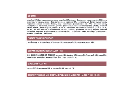 Award Special Care Weight Control / Сухой корм Авард для взрослых стерилизованных кошек для контроля веса с Кроликом