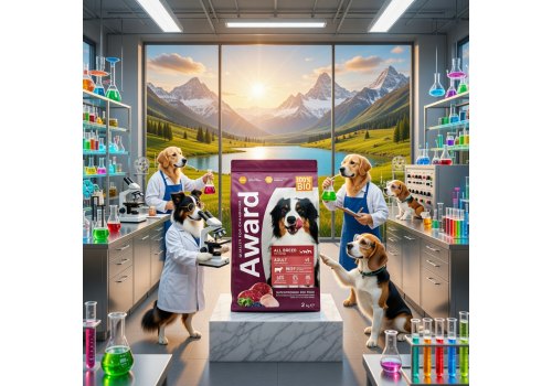 Award All Breed Adult / Сухой корм Авард для взрослых собак всех пород Говядина курица брокколи черника