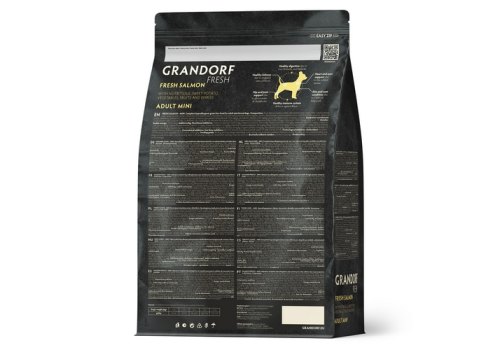 Grandorf Fresh Adult Mini Salmon & Sweet Potato / Сухой Беззерновой корм Грандорф для взрослых собак Мелких пород Лосось батат