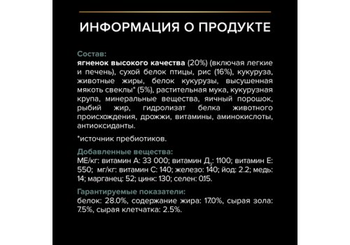 PRO PLAN STERILISED / Сухой корм ПРО ПЛАН для взрослых кошек для поддержания здоровья почек после стерилизации с кроликом