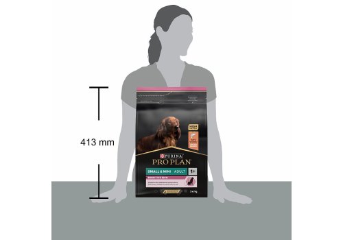 PRO PLAN OPTI DERMA / Сухой корм ПРО ПЛАН для взрослых собак мелких пород при чувствительной коже с лососем