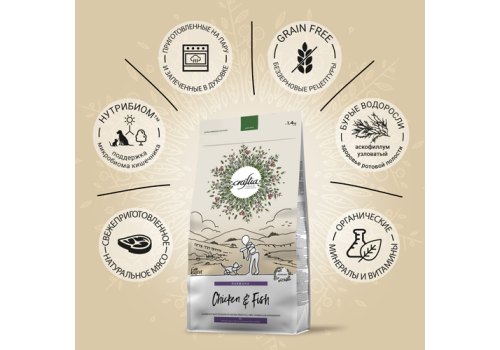 Craftia Harmona Kitten Chicken & Fish / Сухой корм Крафтия для Котят Курица рыба