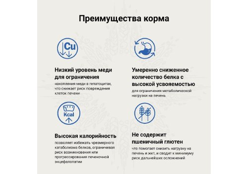 Craftia Galena Dog Hepatic Care / Ветеринарный сухой корм Крафтия для собак при Заболеваниях Печени