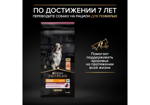 PRO PLAN OPTI BALANCE / Сухой корм ПРО ПЛАН для взрослых собак средних пород с курицей